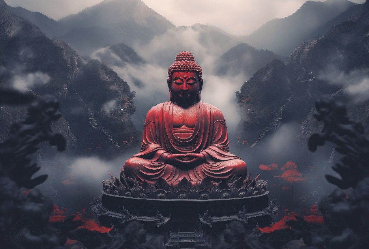 Compoziție urbană de meditație